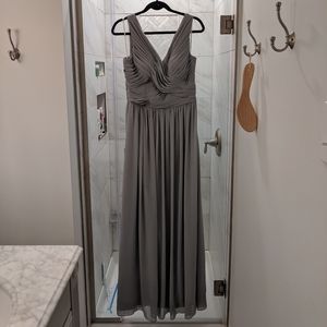 Watters French Blue Karen Bridesmaid Dress